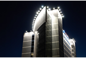 Бизнес-центр Академический - Архитектурное освещение